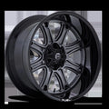 D853 20X10 6X135/5.5 M-GNMTL BLK-LP
