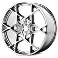 Wheel Pros KM695 22X9 6X135 5.5 CHROME 35MM KM69522966235