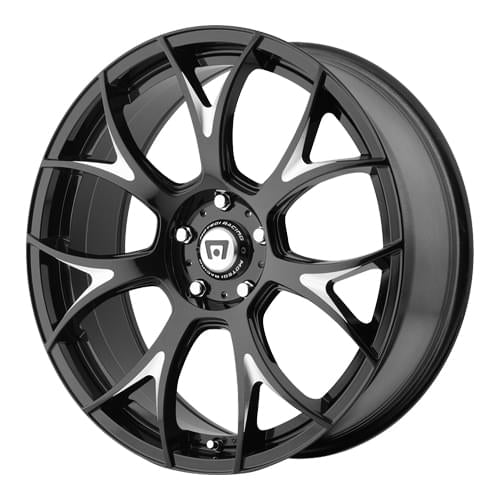 MR126 20X8.5 5X112 G-BLK/MILL +32MM