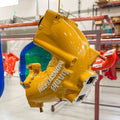 Engine Cover Fabricated Aluminum 13-22 Cummins Cat Yellow