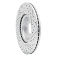 DFC 06-07 Mazda 6 Front Left Drilled & Slotted Geoperformance Rotor