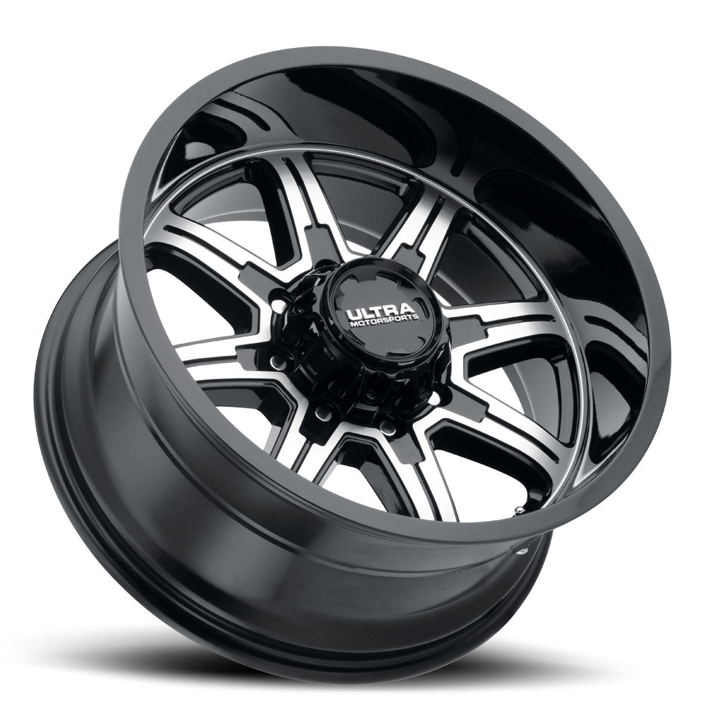 Ultra Wheel black auto part