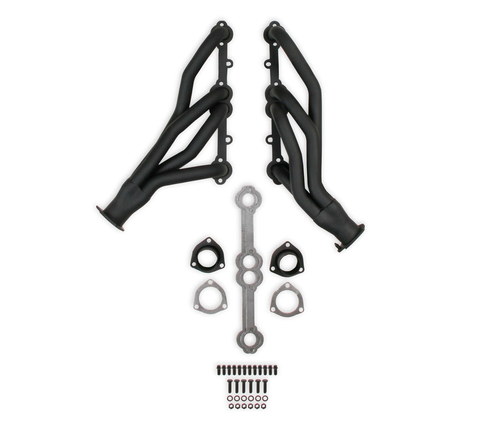 Mid-Length Header Painted Mid-Length Header For 1967-1974 Camaro 1968-1974 Chevelle 1968-1974 Nova 1970-1974 Monte Carlo 1971-1974 Passenger Vehicles Small Block Chevy 1.50 Inch Primary Tube 2.50 Inch Collector FlowTech