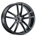 KRAZE LUSSO KR190 GLOSS BLACK 17X8 5-120 38MM 74.1MM