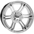 ITP SS 212 14x6 / 4x137 BP / 4+2 Offset Machined Wheel
