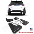 Rally Armor 24-26 Subaru Crosstrek Black UR Mud Flap White Logo