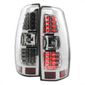 RED CLEAR LENS LED TAIL LIGHTS