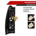 RED CLEAR LENS LED TAIL LIGHTS