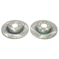 Power Stop 17-21 Tesla 3 Front Drilled & Slotted Rotor (Pair)