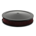 RETROFILTER DRIVEBYWIRE AIR CLEANER 16IN DIA 3IN FILTER HEIGHT ALUMINUM BL