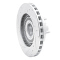R1 95-97 Ford Ranger (USA/Canada) Front Right Drilled & Slotted Silver Brake Rotor