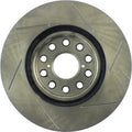 Stoptech auto part close-up