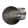 Ticon Industries 2.5in Dia 1.5D Loose Rad 90Deg Bend 1.2mm/.047in Pre Welded Titanium Pie Cut - 10pk