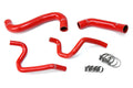 HPS Performance Red Reinforced Silicone Radiator + Heater Hose Kit for Subaru 2002 Impreza 2.5L Non Turbo Left Hand Drive