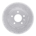 DFC 11-25 Buick Lacrosse Front Right Drilled & Slotted Geoperformance Rotor