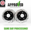 DFC 12-19 Mercedes-Benz ML550 Front Drilled GeoSPEC Coated Rotor
