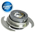 NRG Quick Release Kit Gen 3.0 - Gunmetal Body / Gunmetal Ring w/Handles