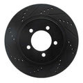 R1 02-05 Ford Explorer Front Left Drilled & Slotted Geoperformance Rotor