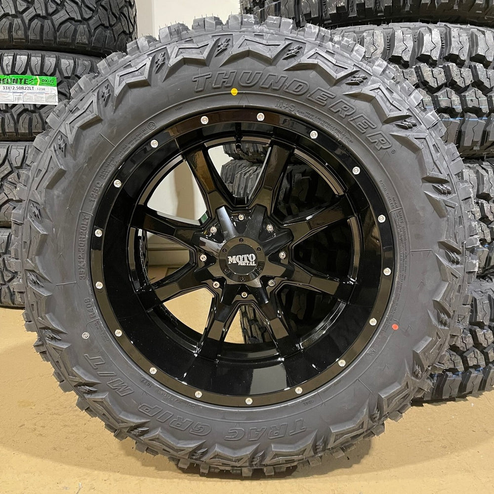 Wheel Pros Moto Metal MO970 17X8 5X5.0/135 MACH G-BLK 00MM MO97078043300