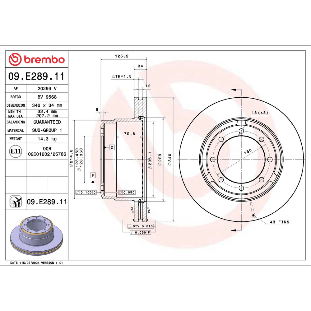 F250 SD 20102010 F350 SD 20052012 F450 SD 201 DISC BRAKE ROTOR