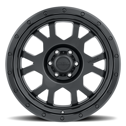 17X9 5-139.7 +01MM SATIN BLACK WITH