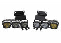 Morimoto 4Banger Fog Brackets: Type Raptor Triple (10-14)