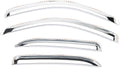 Putco 99-16 Ford SuperDuty Crew Cab (Set of 4) Element Chrome Window Visors