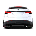 Rally Armor 22-26 Tesla Model X Black UR Mud Flap w/Red Logo