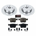 Power Stop 15-18 Audi A3 Rear Z26 Street Warrior Brake Kit