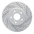R1 05-12 Acura Rl Front Right Drilled & Slotted Geoperformance Rotor