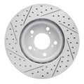 DFC 05-12 Acura Rl Front Right Drilled & Slotted Geoperformance Rotor