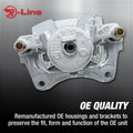 BRAKE CALIPER & BRACKET