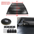 6 FEET BED TRIFOLD TONNEAU COVER