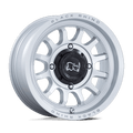 Wheel Pros Black Rhino Hard Alloys - UTV RAPID UTV 15X7 4X156 115 10 H-SLV MCH BU001SD15704410