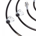 Chase Bays 92-00 Honda Civic/del Sol (w/Rear Drum) Caliper Brake Lines - Front & Rear Lines