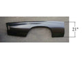 LH QUARTER PANEL SKIN LOWER HALF 2 DOOR 21 IN. X 77 IN. CHEVELLE/MALIBU 7072