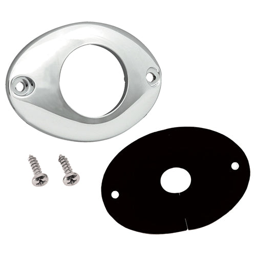 LIGHT BAR PART HIDEALIGHT LED FLASHER PAIR WHITE CLEAR LENS