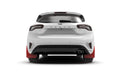 Rally Armor 19-25 Ford Focus ST MK4 Black UR Mud Flap w/Red Logo