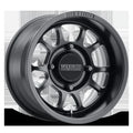 Method MR409 Bead Grip 14x7 / 4+3/13mm Offset / 4x156 / 132mm CB Matte Black Wheel