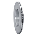 DFC 19-24 Ford Edge Rear Left Drilled & Slotted Silver Brake Rotor