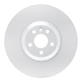 R1 21-25 Jaguar I-Pace Front Right Drilled & Slotted Black Brake Rotor