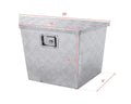 ALUMINUM BOX- 24X17X18 W30KG MAX LOAD- BLACK
