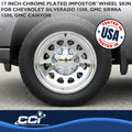 WS 19-25 SILVERADO CHROME 17" W CC