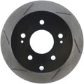 StopTech Power Slot 06-09 Mitsubishi Eclipse GS 4cyl / 04-07 Galant 2.4/3.8 Slotted Right Rear Roto