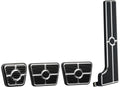 64-67 Nova Gas Pedal Black