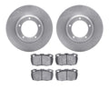 R1 Concepts Brake Rotor- Blank with Optimum Oe Pads Fits Land Rover