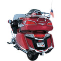 Kuryakyn L.E.D. Rear Fender Tip 12-17 GL1800 Chrome Red Lens