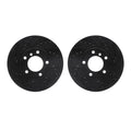 R1 E- Line Series Brake Rotor - D/S - Black w/ Ceramic Pads Fits BMW 3.0CS