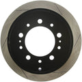 Stoptech auto part installed view
