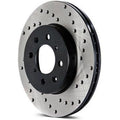StopTech 06-11 Audi A3 / 06-09 VW GTI Mk V / 05-10 Jetta (Exc Wagon) Drilled Left Rear Rotor
